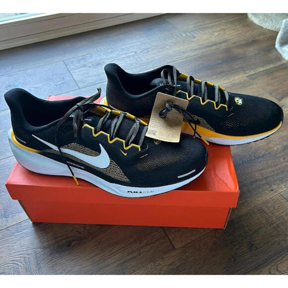 Nike Other - Men Nike Air Zoom Pegasus 41 Running Shoes Size 14 Missouri Tigers Black FZ5129